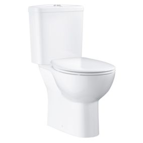 Grohe Bau Contemporary Close-coupled Rimless Standard Toilet & cistern with Soft close seat