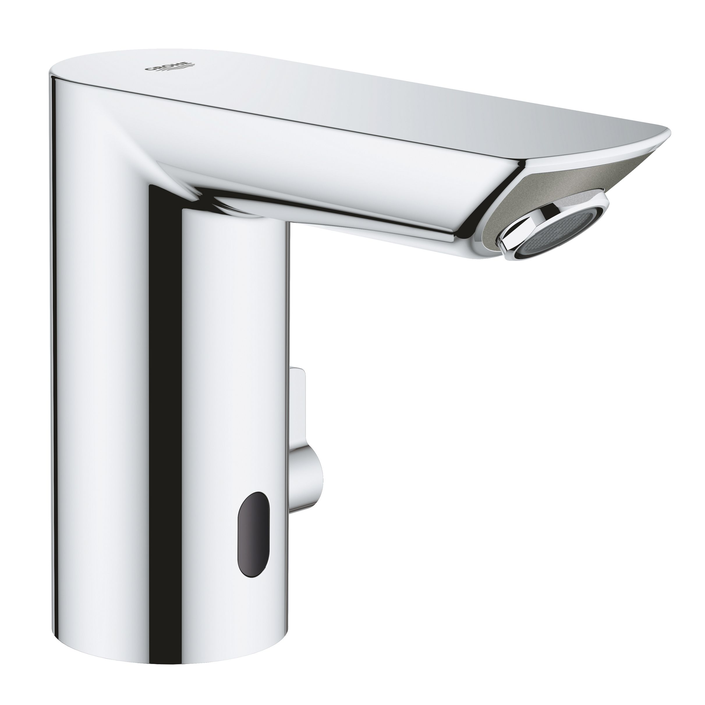 Grohe Bau Cosmopolitan Gloss Chrome effect Manual Basin Mono mixer Sensor tap