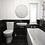 Grohe Bau Gloss Alpine white Round Wall-mounted Cloakroom Basin (W)55.3cm