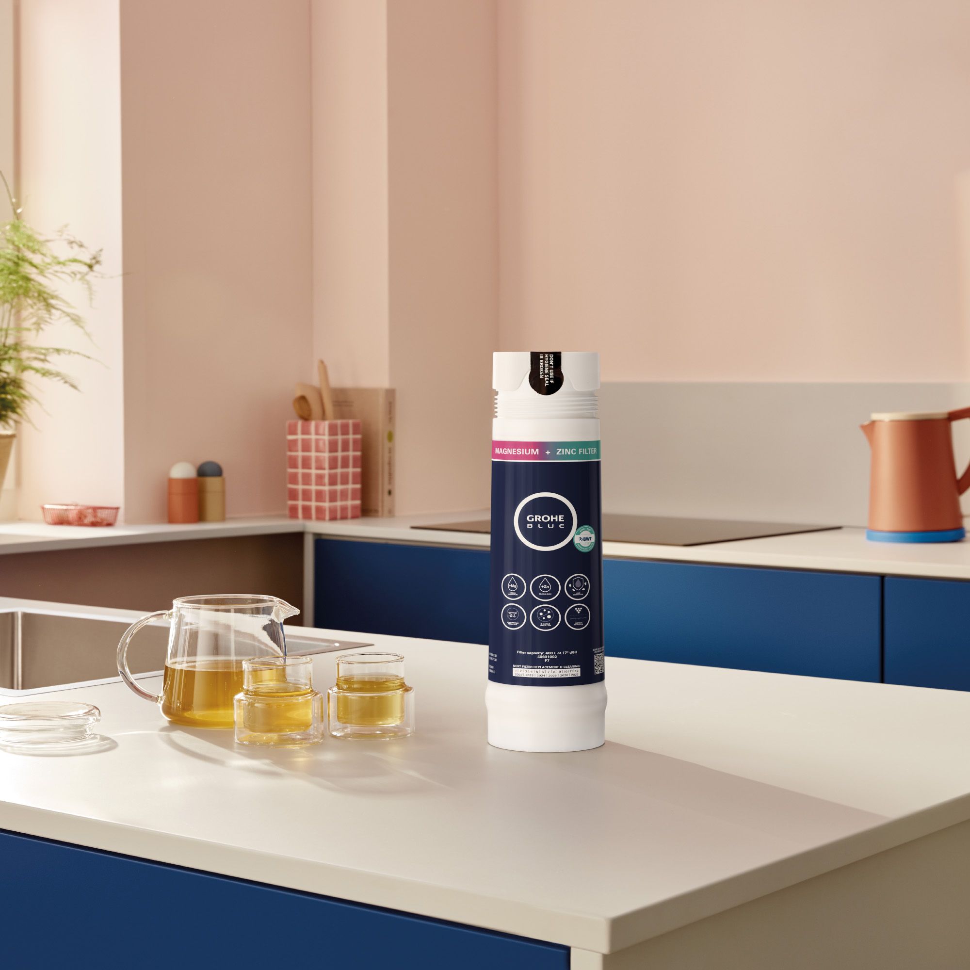 Grohe Blue Magnesium & zinc 4 Piece Water filter kit