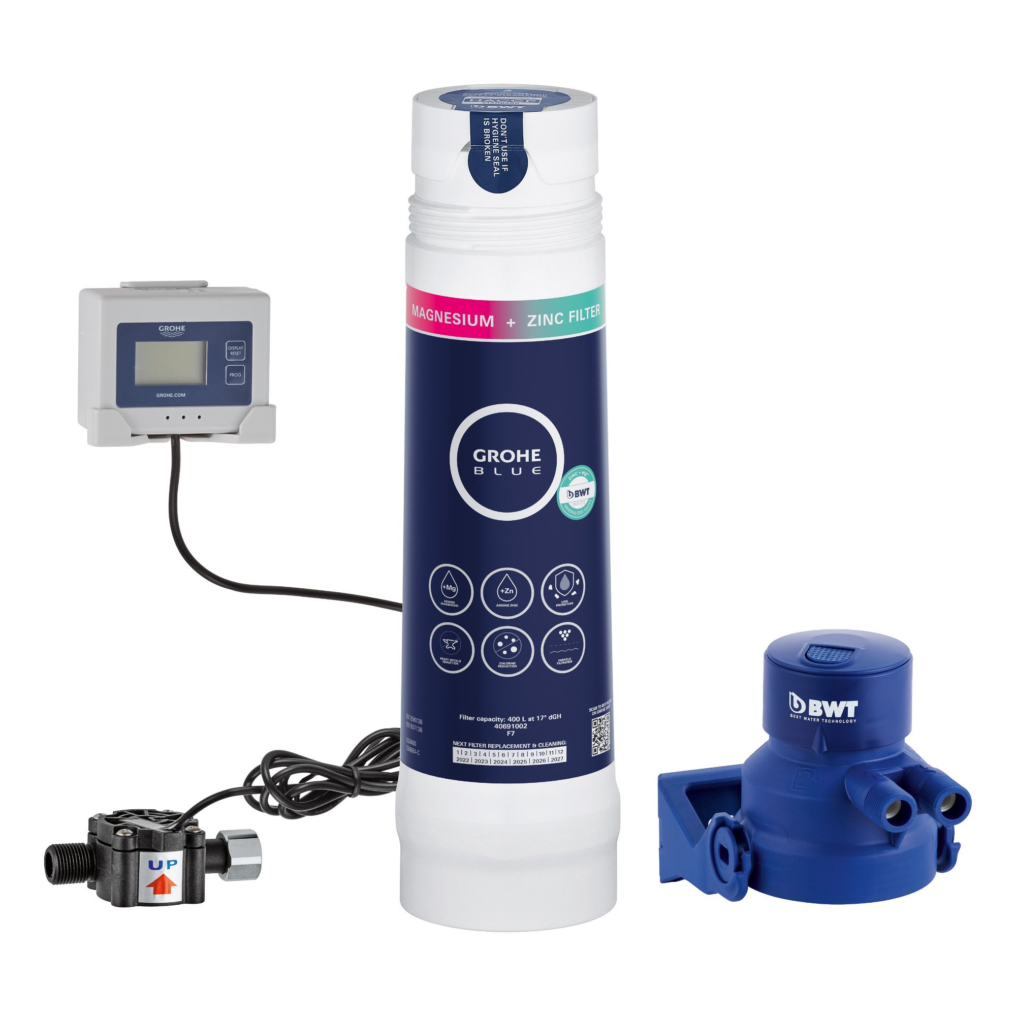 Grohe Blue Magnesium & zinc 4 Piece Water filter kit