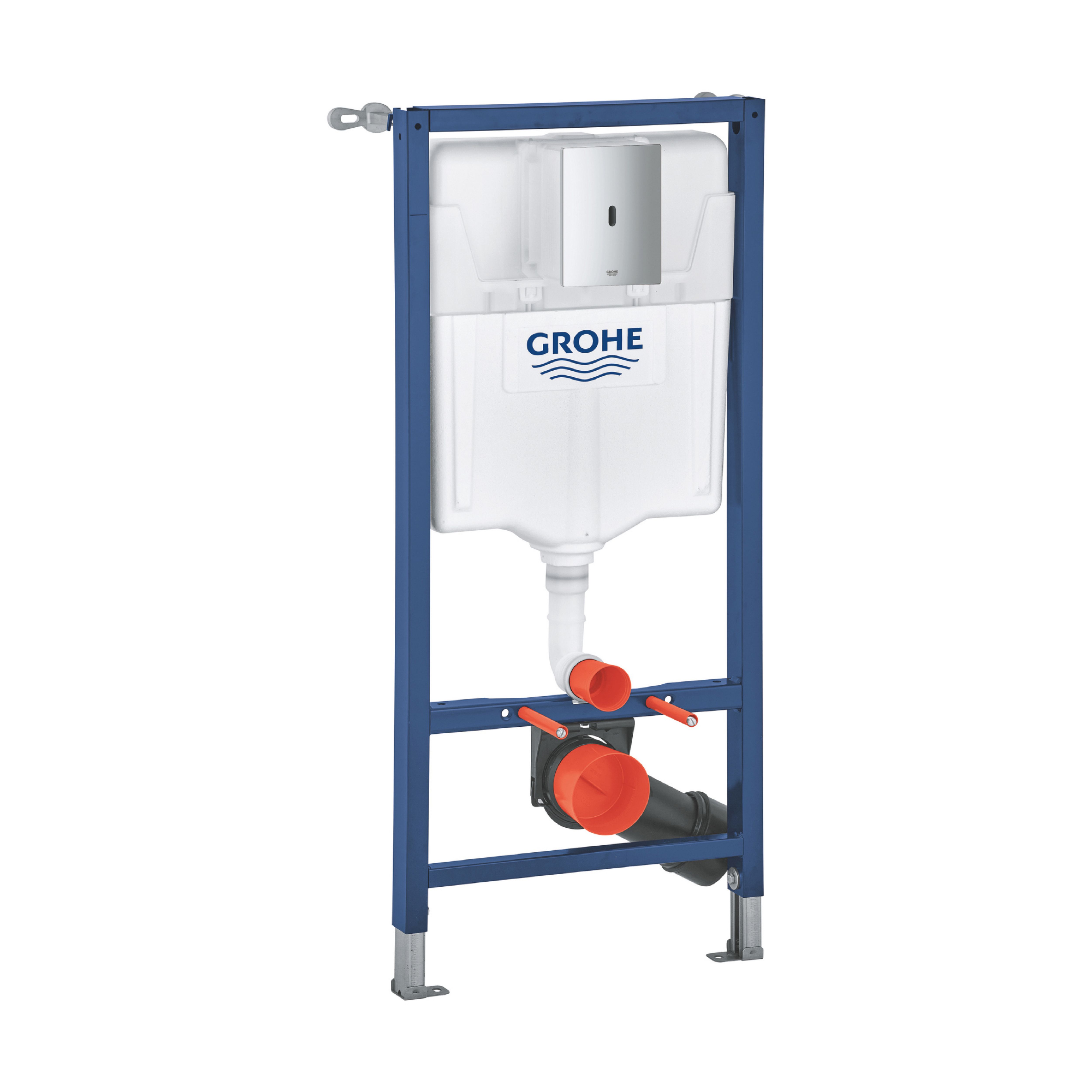 Grohe Euro Alpine White Standard Wall hung Oval Toilet & cistern 