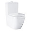 Grohe Euro Contemporary Back to wall Rimless Standard Toilet & cistern with Soft close seat