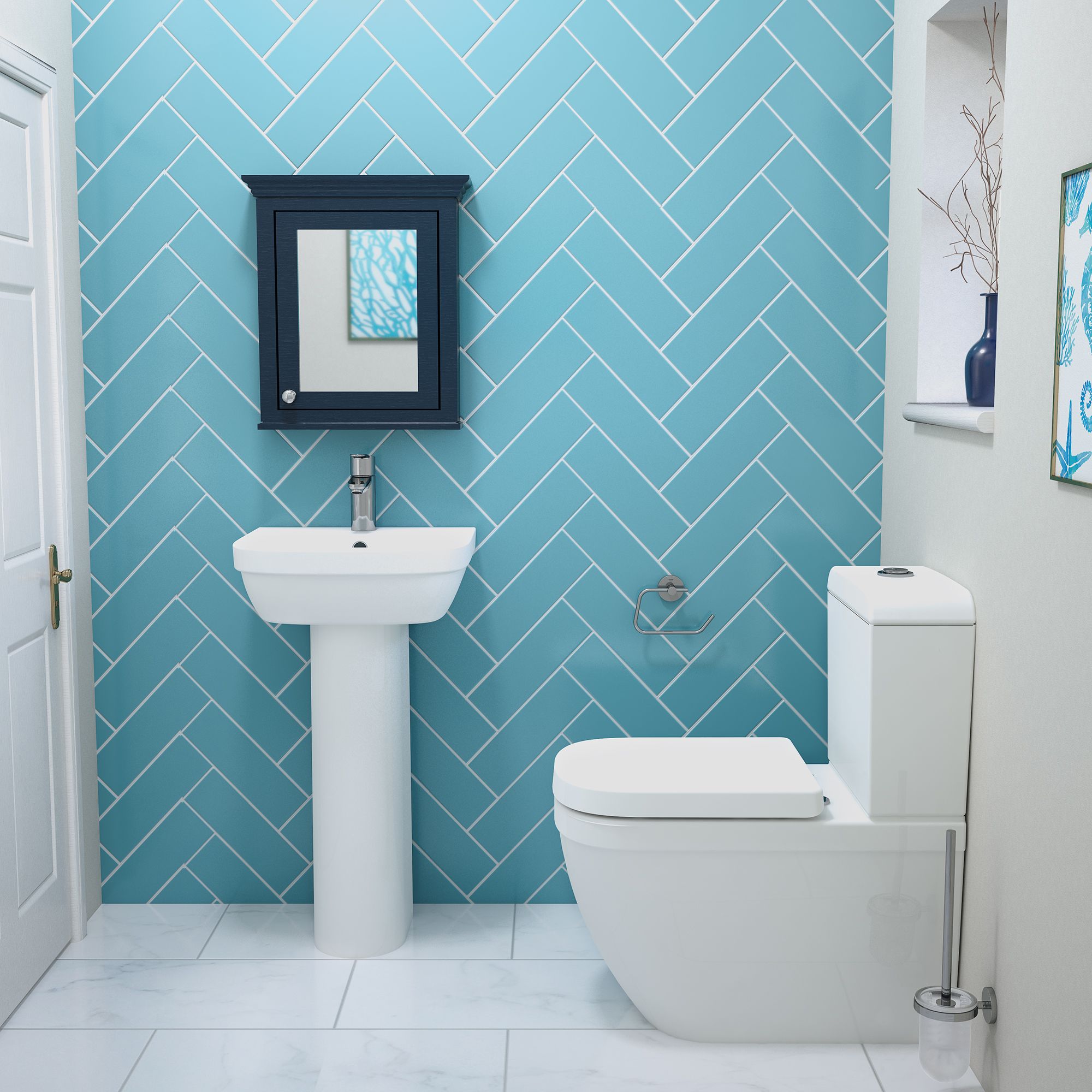 Grohe Euro Full pedestal, (H)715mm
