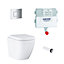 Grohe Even Alpine White Concealed Dual Cistern (H)455mm (W)41.5cm (D)14cm