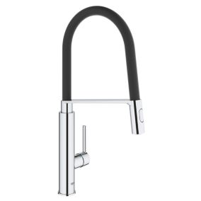 Grohe Feel Chrome-plated Kitchen Pull-out mono mixer Tap