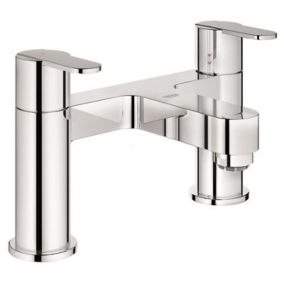 Grohe GET Gloss Chrome Deck-mounted Manual Double Bath Filler Tap