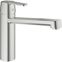Grohe GET Stainless steel effect Kitchen Tap