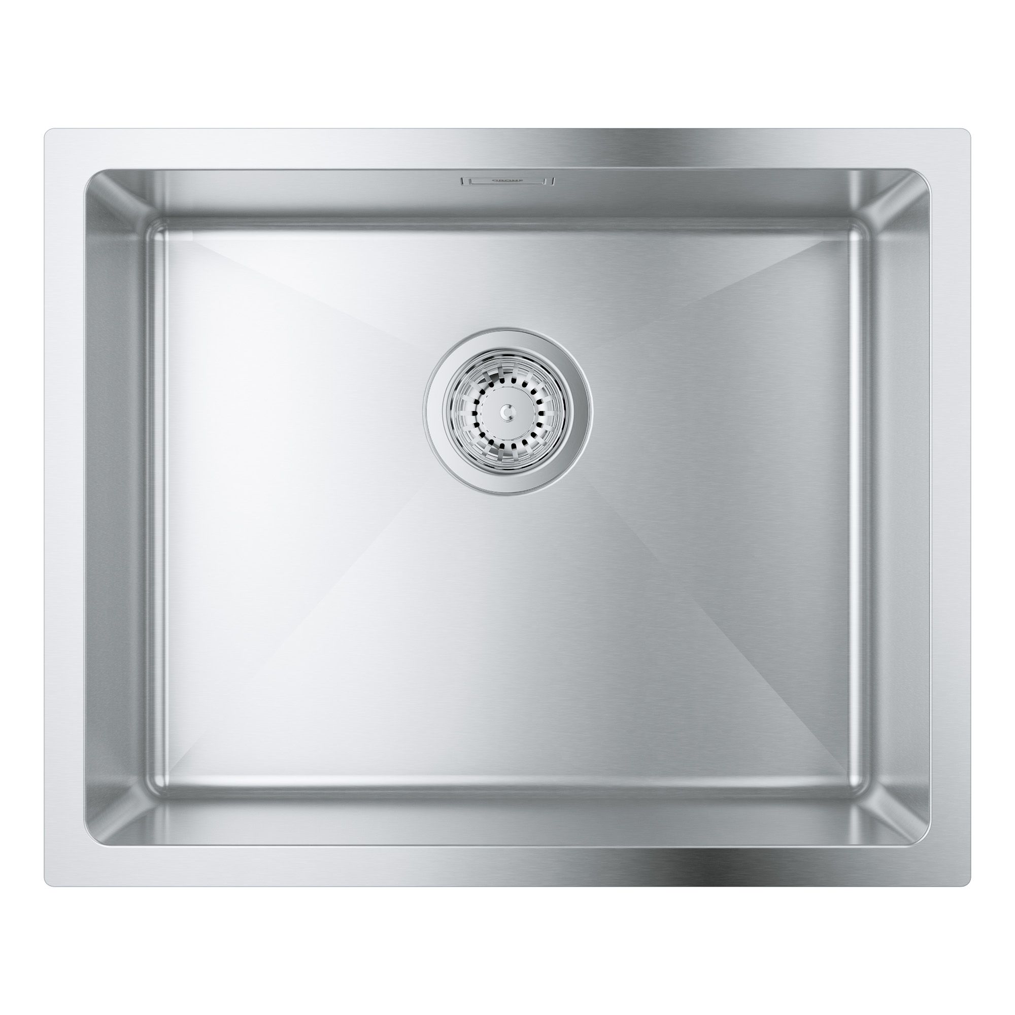 Grohe K700U Stainless steel 1 Bowl Kitchen sink 450mm x 550mm