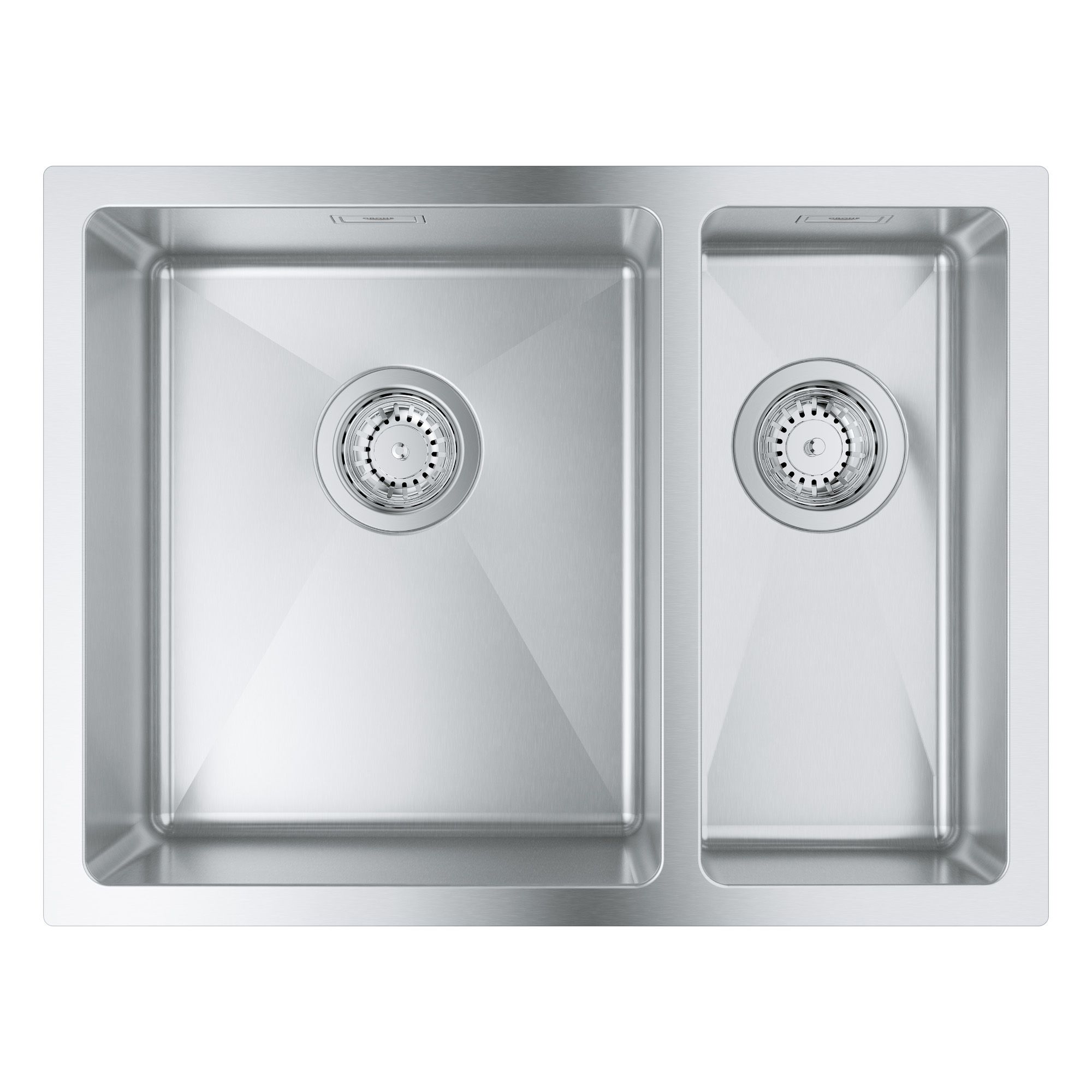 Grohe K700U Stainless steel 1 Bowl Kitchen sink LH 450mm x 595mm