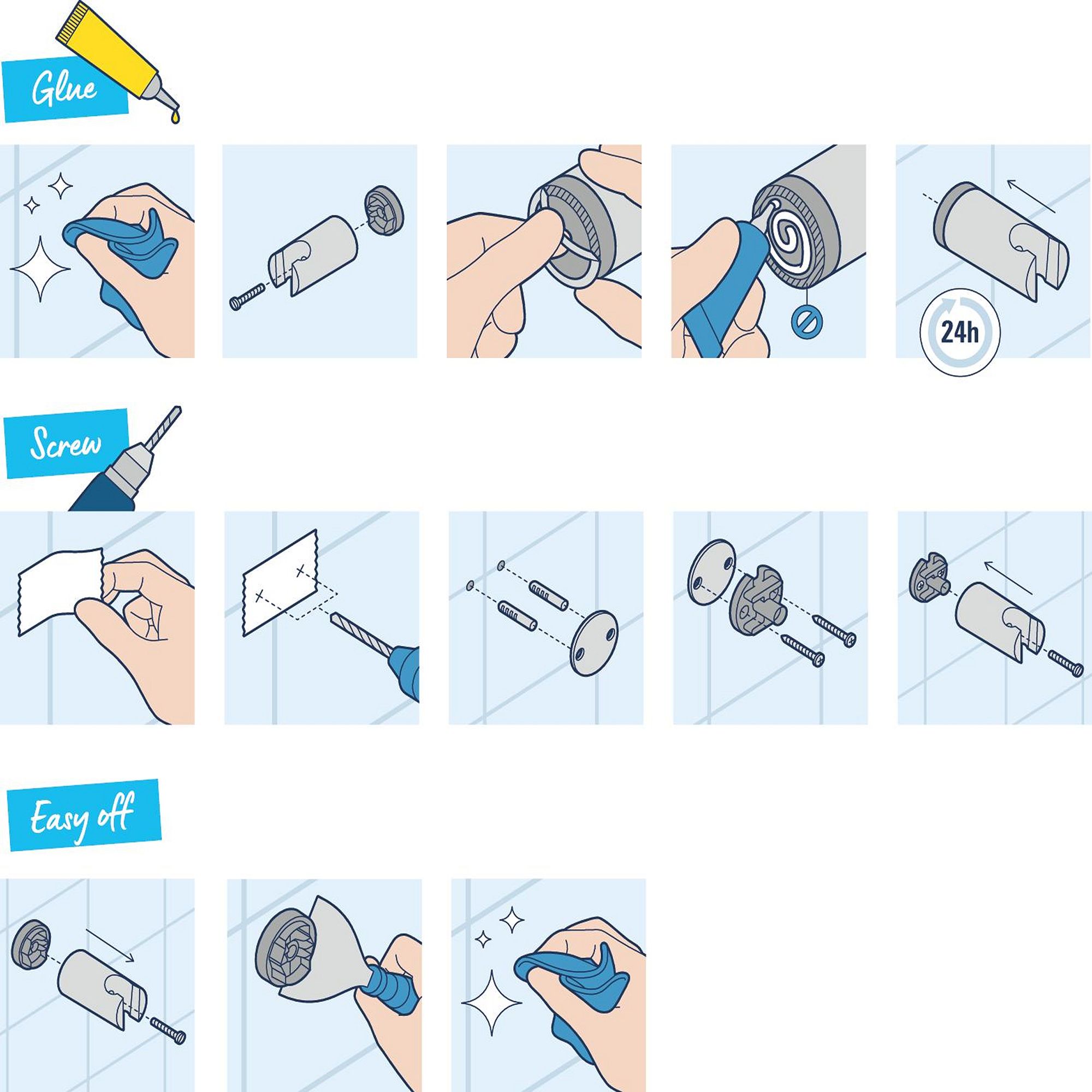 Grohe QuickGlue S White Glue 25ml