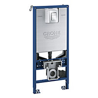 Grohe Rapid SLX Blue Concealed Wall-mounted Dual Toilet Cistern frame set (H)113cm