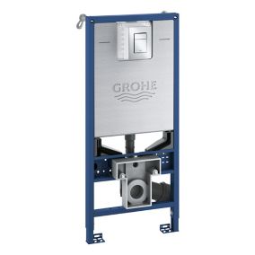Grohe Rapid SLX Blue Wall-mounted Toilet Dual-flush Cistern frame set