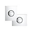 Grohe Sail Dual Cistern-mounted Flushing plate (H)156mm (W)197mm