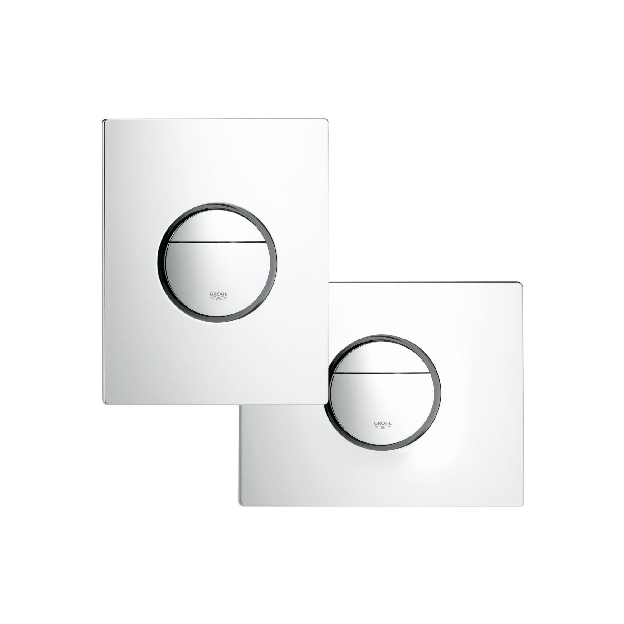 Grohe Sail White Dual Flushing plate (H)156mm (W)197mm