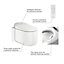 Grohe Sensia Arena Rimless Smart toilet with Soft close seat