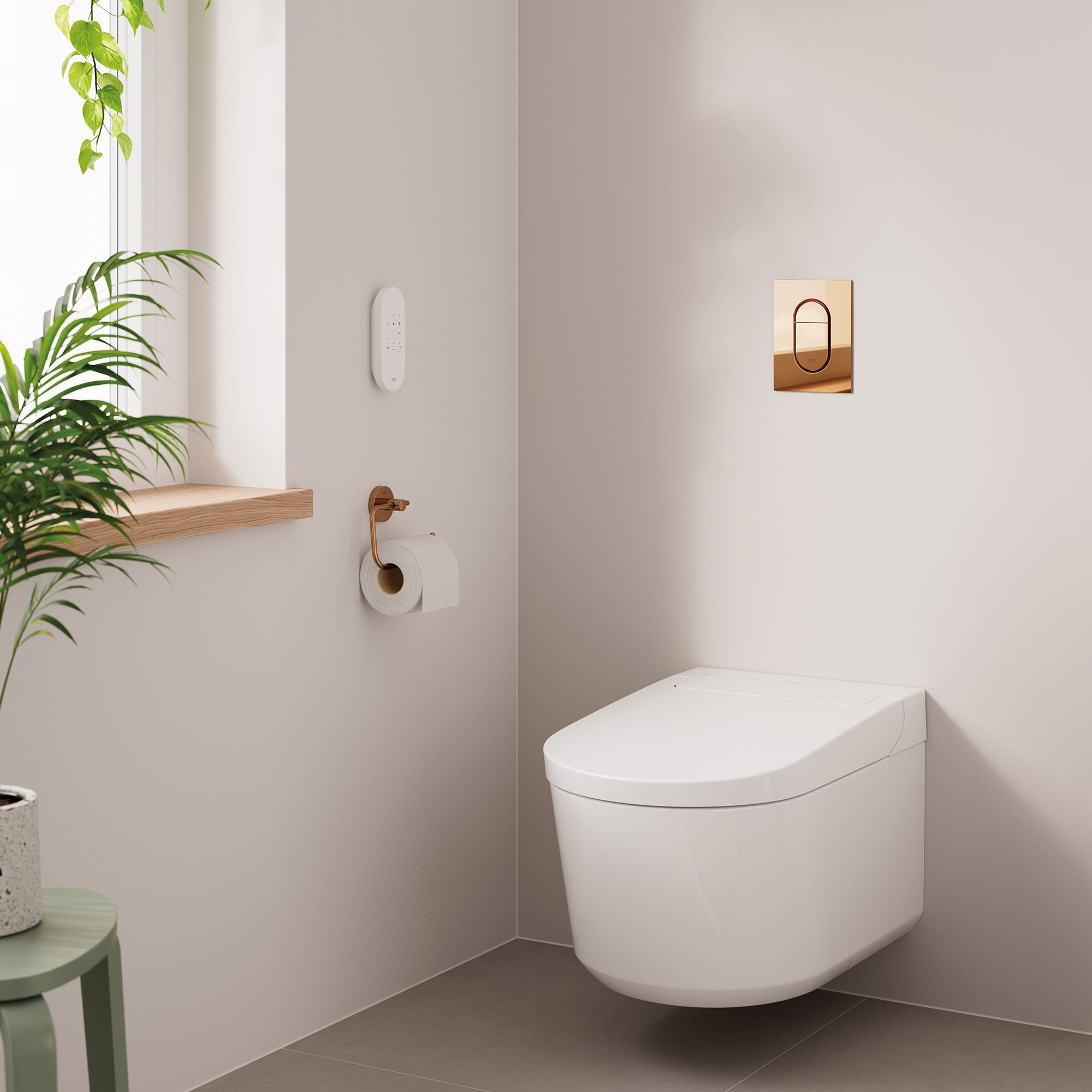 Grohe Sensia Vortex rimless Smart toilet with Soft close seat