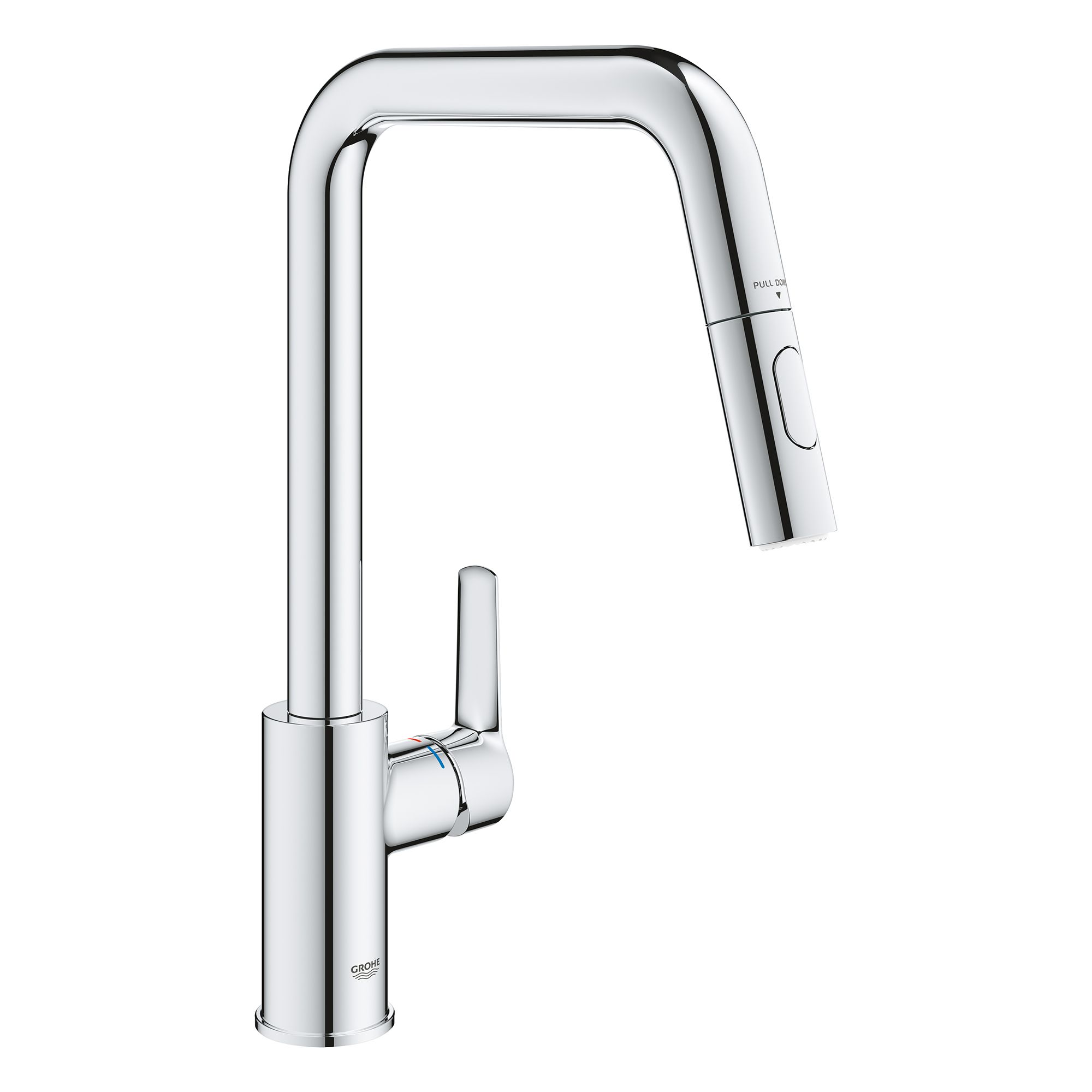 Grohe Start Chrome-plated Kitchen Side lever pull out Tap