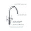 Grohe Start Chrome-plated Kitchen Twin lever Tap