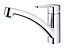 Grohe Start Eco Chrome effect Chrome-plated Kitchen Top lever mixer Tap