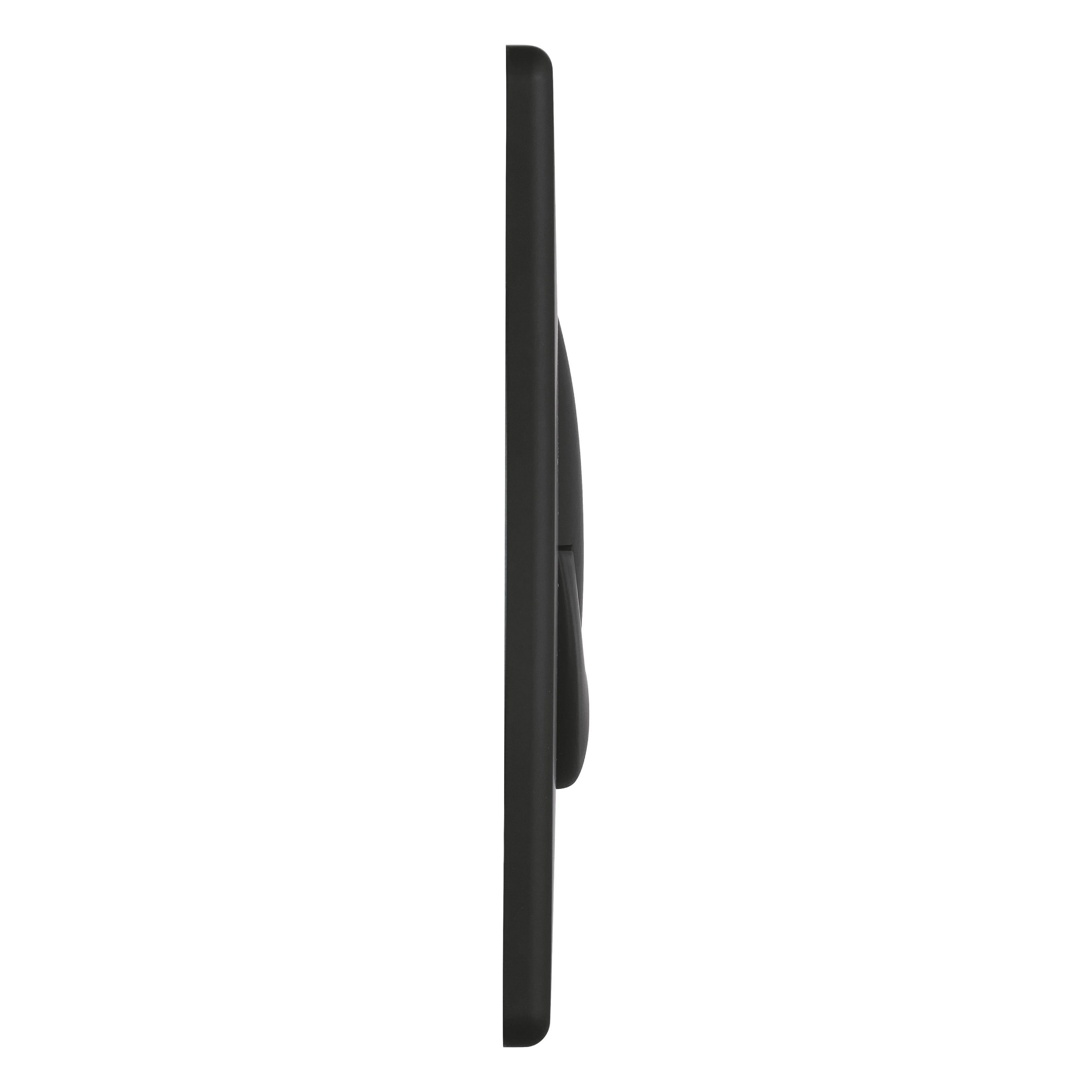 Grohe Start Matt Phantom black Dual Flushing plate (H)197mm (W)156mm
