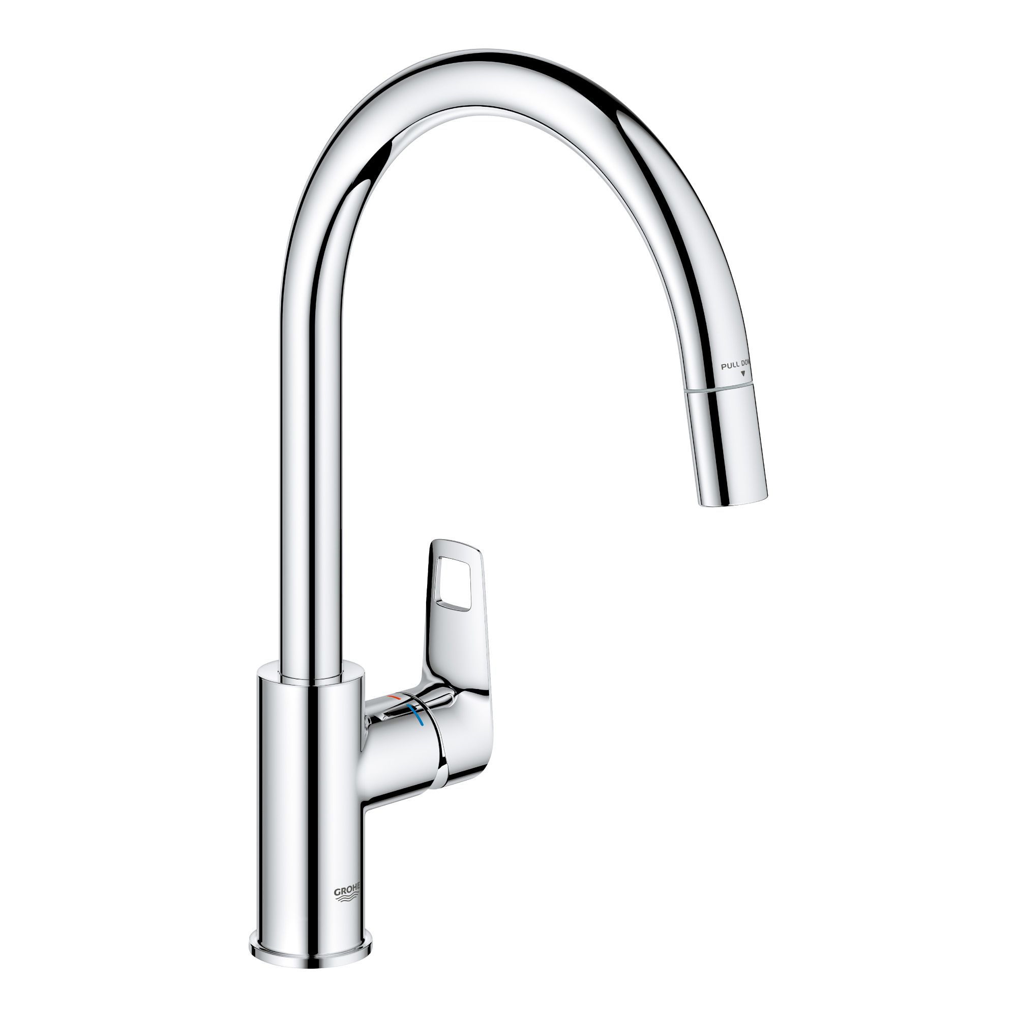 Grohe StartCumbria Gloss Chrome-plated Kitchen Side lever Tap