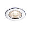 GuardECO Chrome effect Non-adjustable LED Cool white Downlight 6W IP65