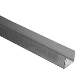 Gypframe Gyplyner Steel Folded edge channel, (L)3m