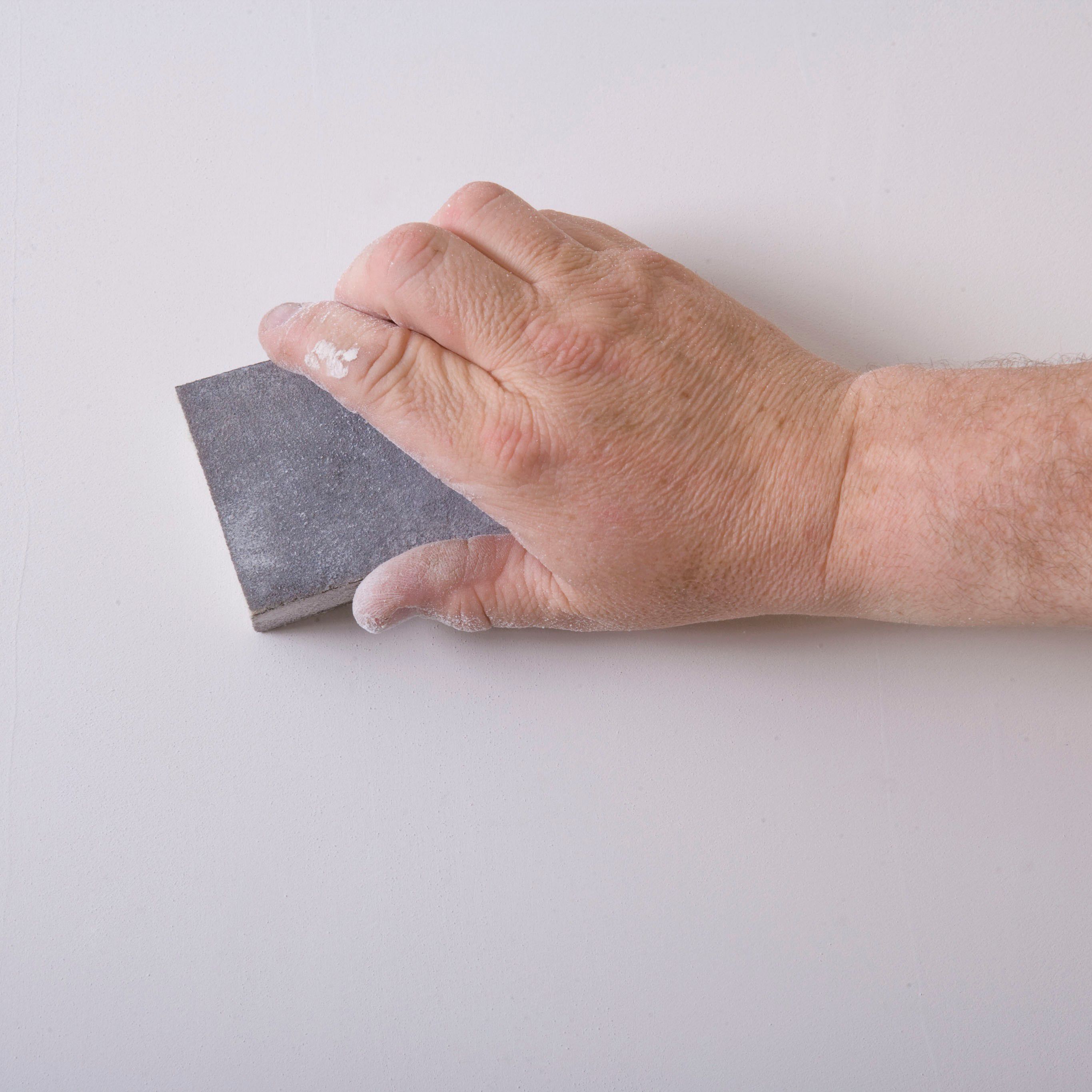 Gyproc Aluminium & fibreglass Self-adhesive Plasterboard Repair patch Pack of 2 (W)150mm