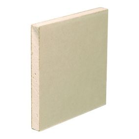 Gyproc Handiboard Square edge 9.5mm Plasterboard, (L)1.22m (W)0.9m