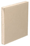 Gyproc Handiboard Square edge Plasterboard, (L)1.22m (W)0.6m (T)12.5mm