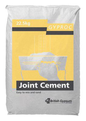 Gyproc Joint cement, 22.5kg Bag