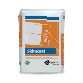 Gyproc Skimcoat plaster, 25kg Bag
