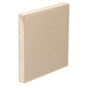 Gyproc Standard Square edge 9.5mm Plasterboard, (L)1.8m (W)0.9m