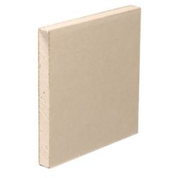 Gyproc Standard Square edge Plasterboard, (L)2.4m (W)1.2m (T)9.5mm