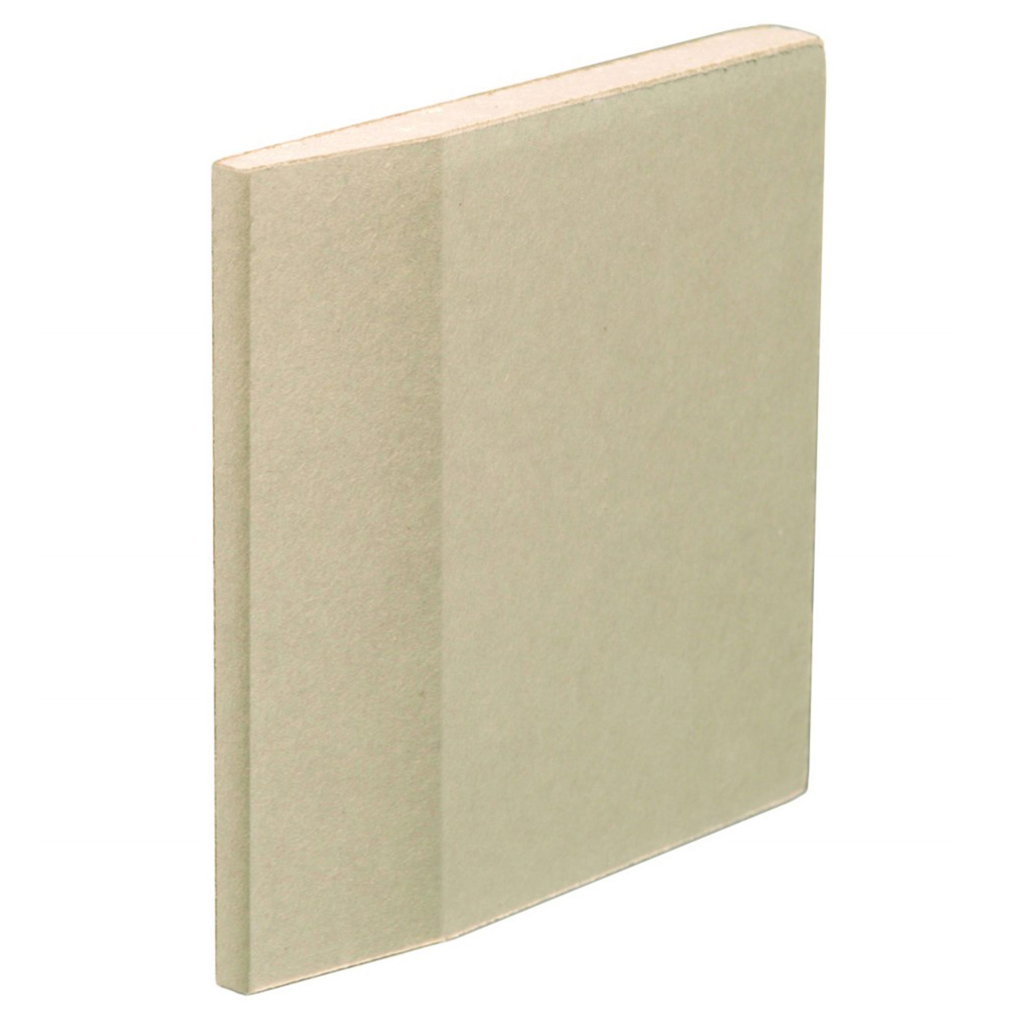 Gyproc Standard Tapered edge 12.5mm Plasterboard, (L)1.8m (W)0.9m