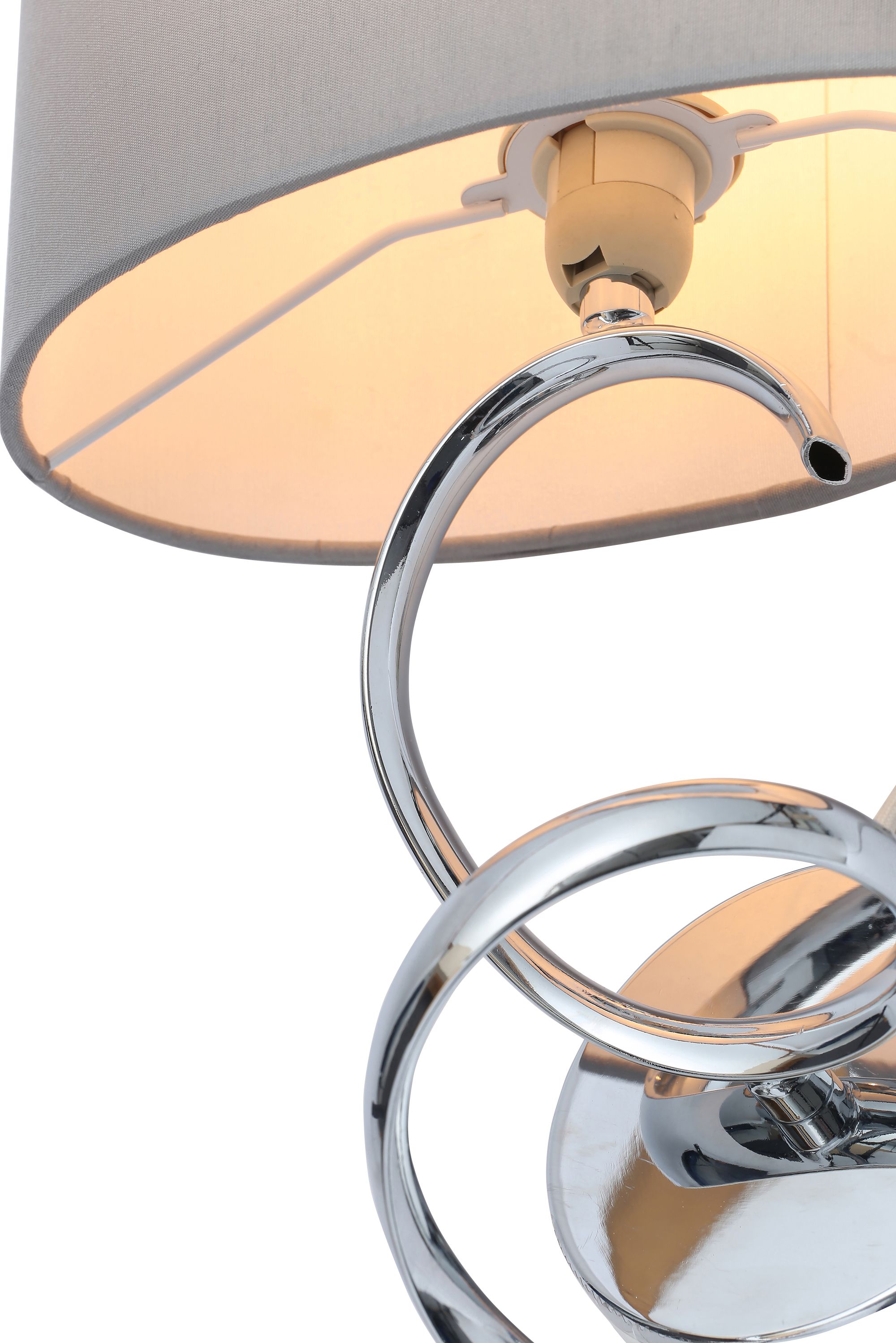 Hadwick Chrome effect Wall light