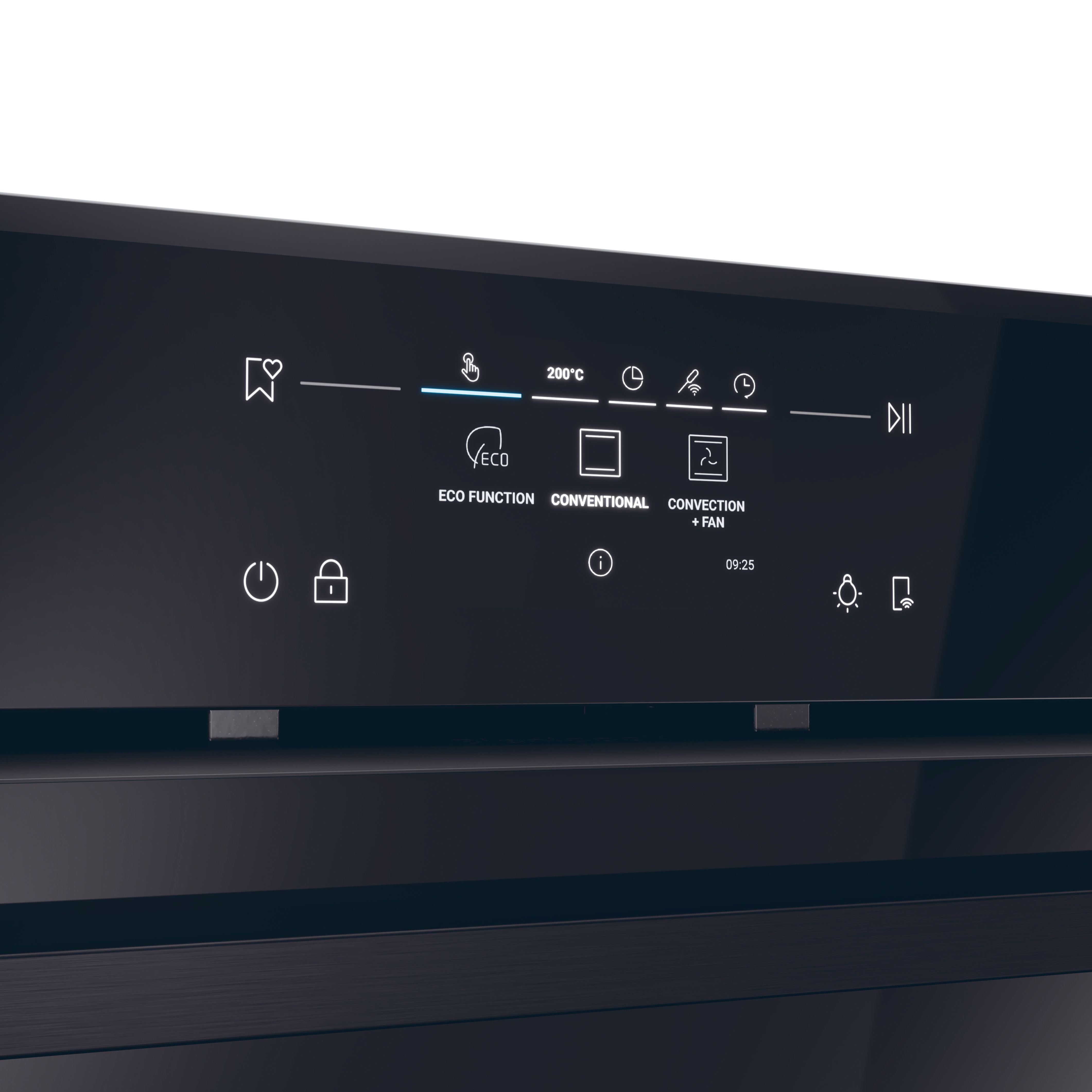 Haier H6 ID46C3YTB1 Built-in Single Multi-function pyrolytic Oven - Black