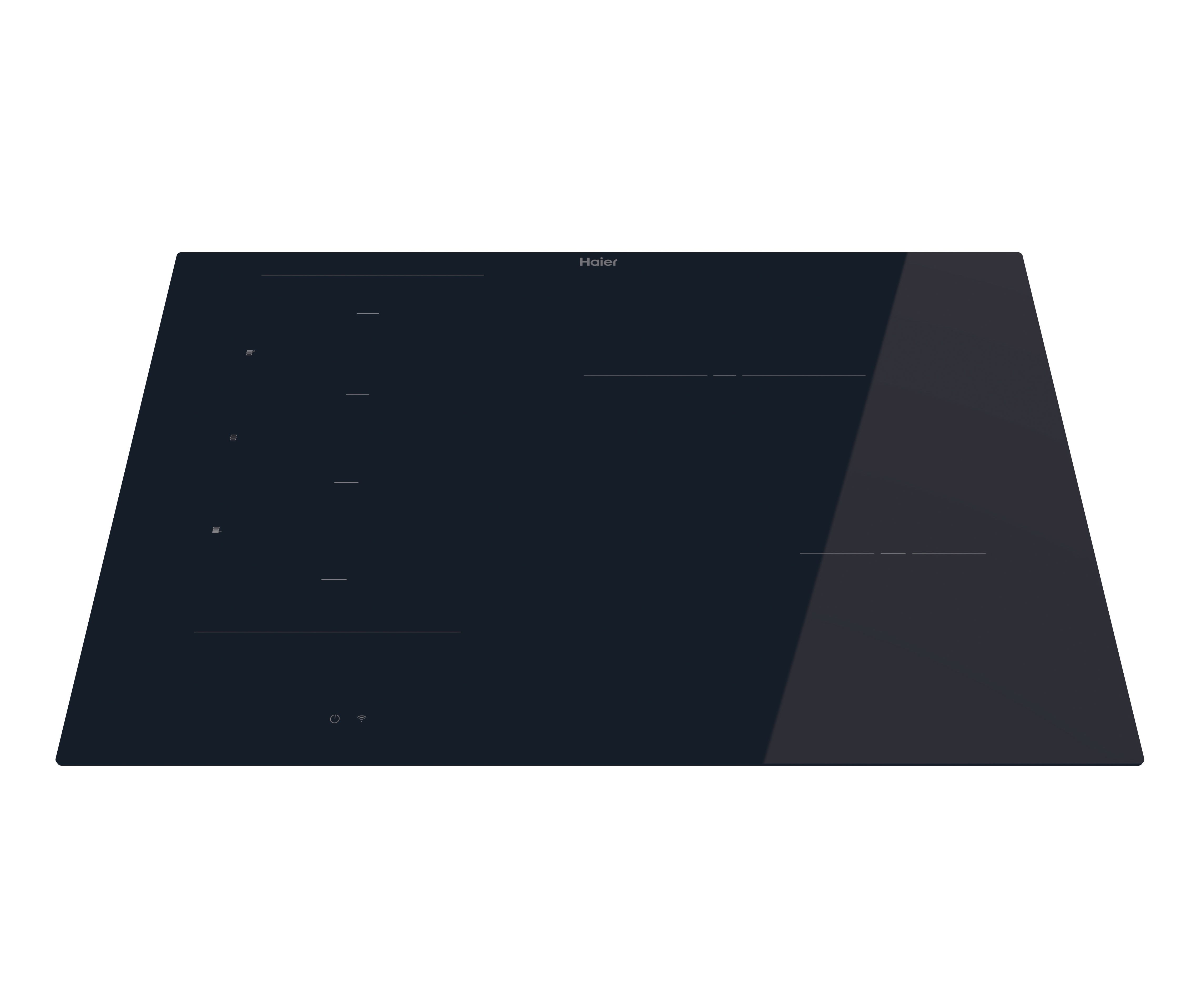 Haier HAMTB86IRCS 80cm Induction Hob - Black