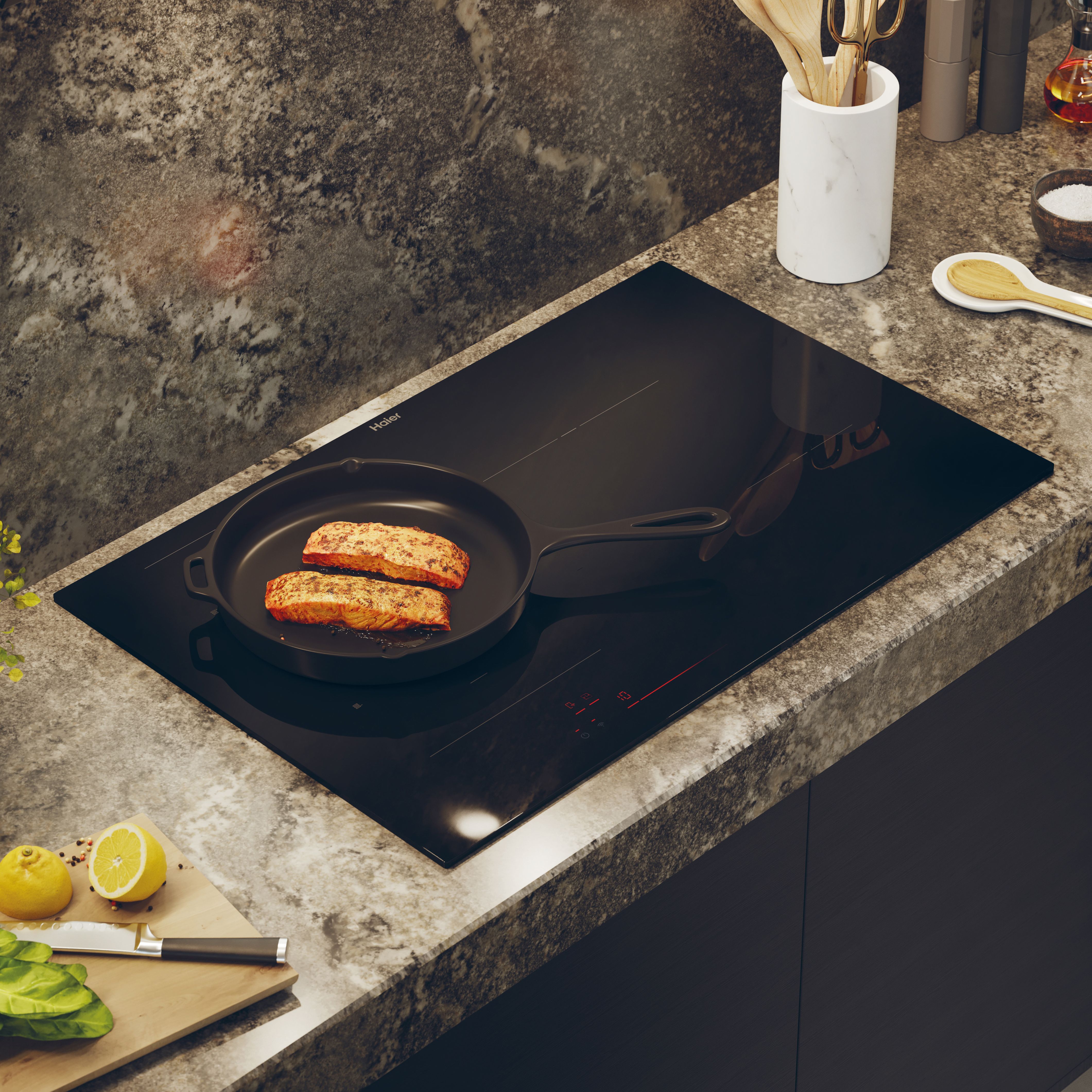 Haier HAMTB86IRCS 80cm Induction Hob - Black