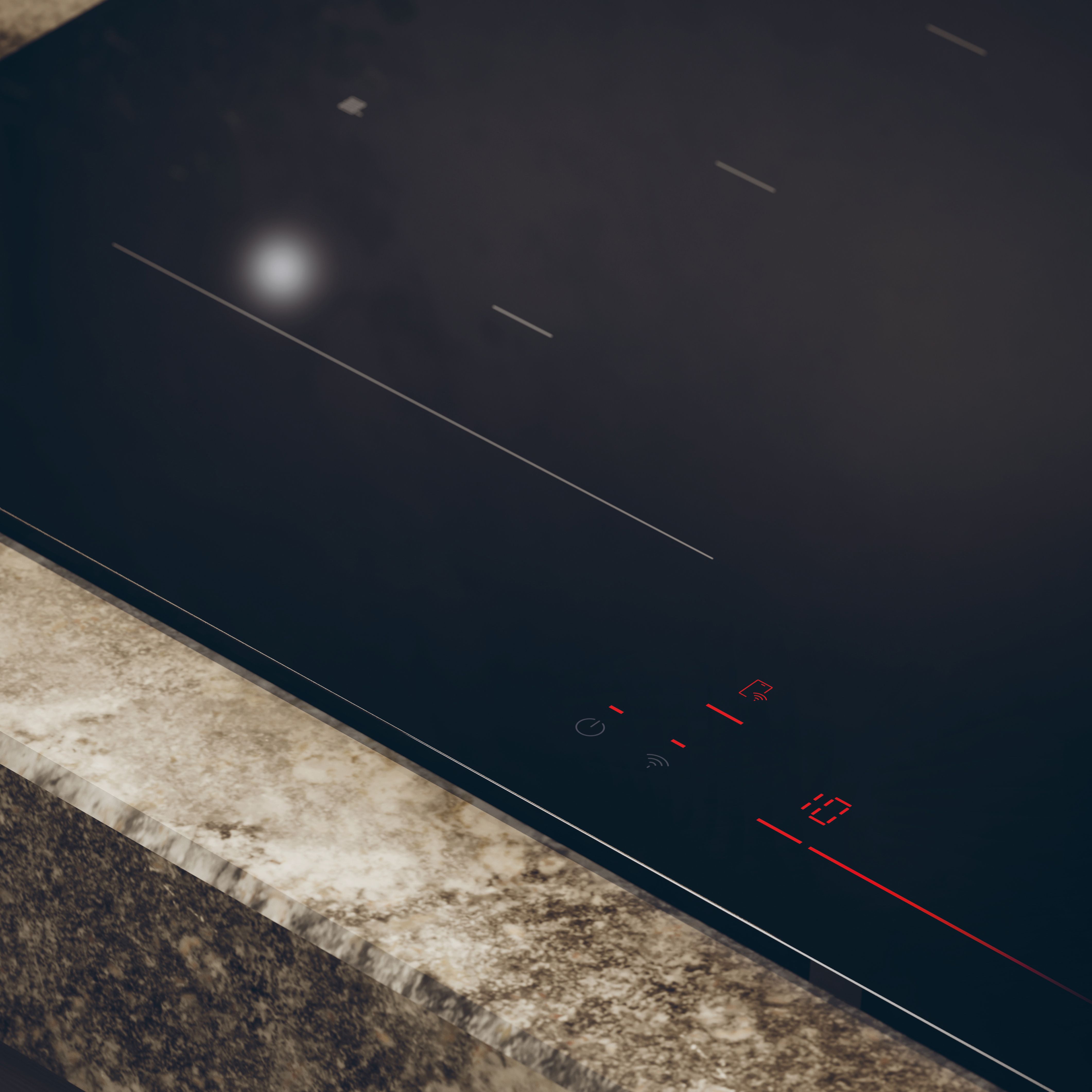 Haier HAMTB86IRCS 80cm Induction Hob - Black