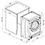 Haier HWDQ90B416FWS-UK 9kg/5kg Built-in Condenser Washer dryer - White