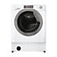 Haier HWDQ90B416FWS-UK 9kg/5kg Built-in Condenser Washer dryer - White