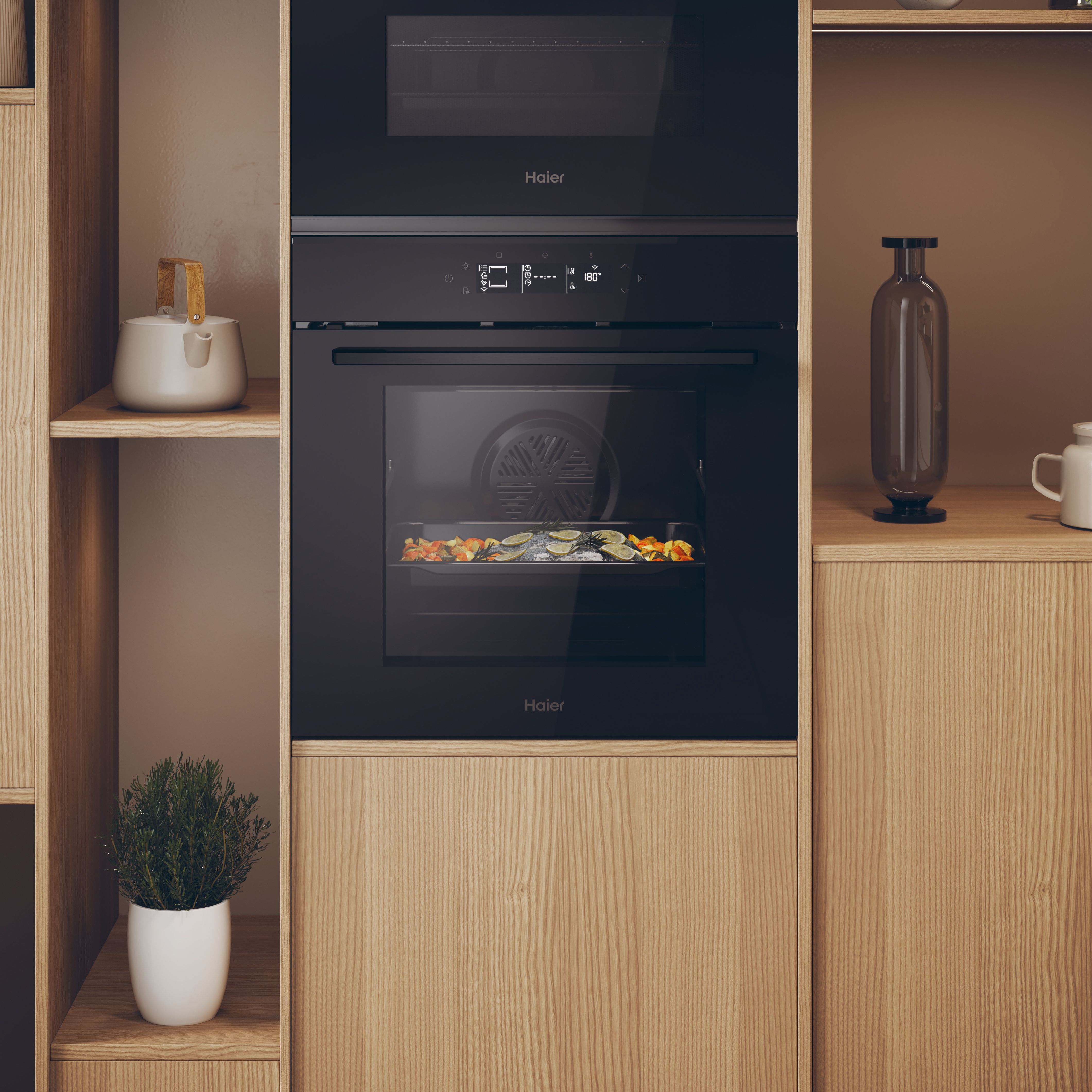 Haier iD Series H6 ID25G3HTB1 Built-in Single Multi-function Electric ...