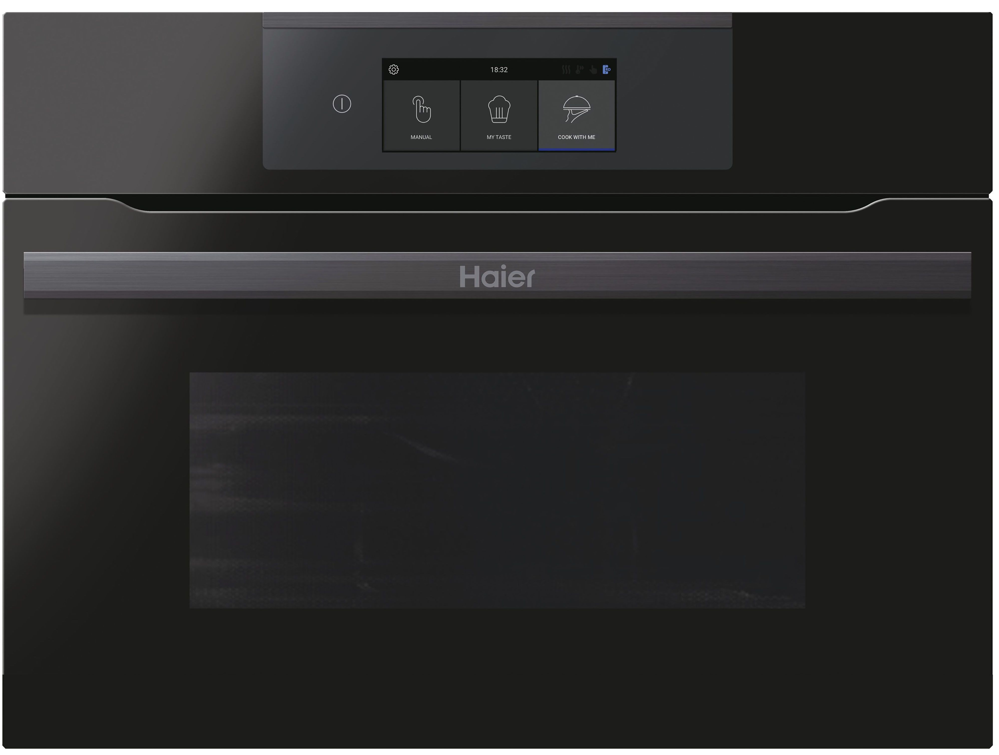 Haier Series 4 HWO45NB4T0B1 Built-in Compact Combination microwave ...