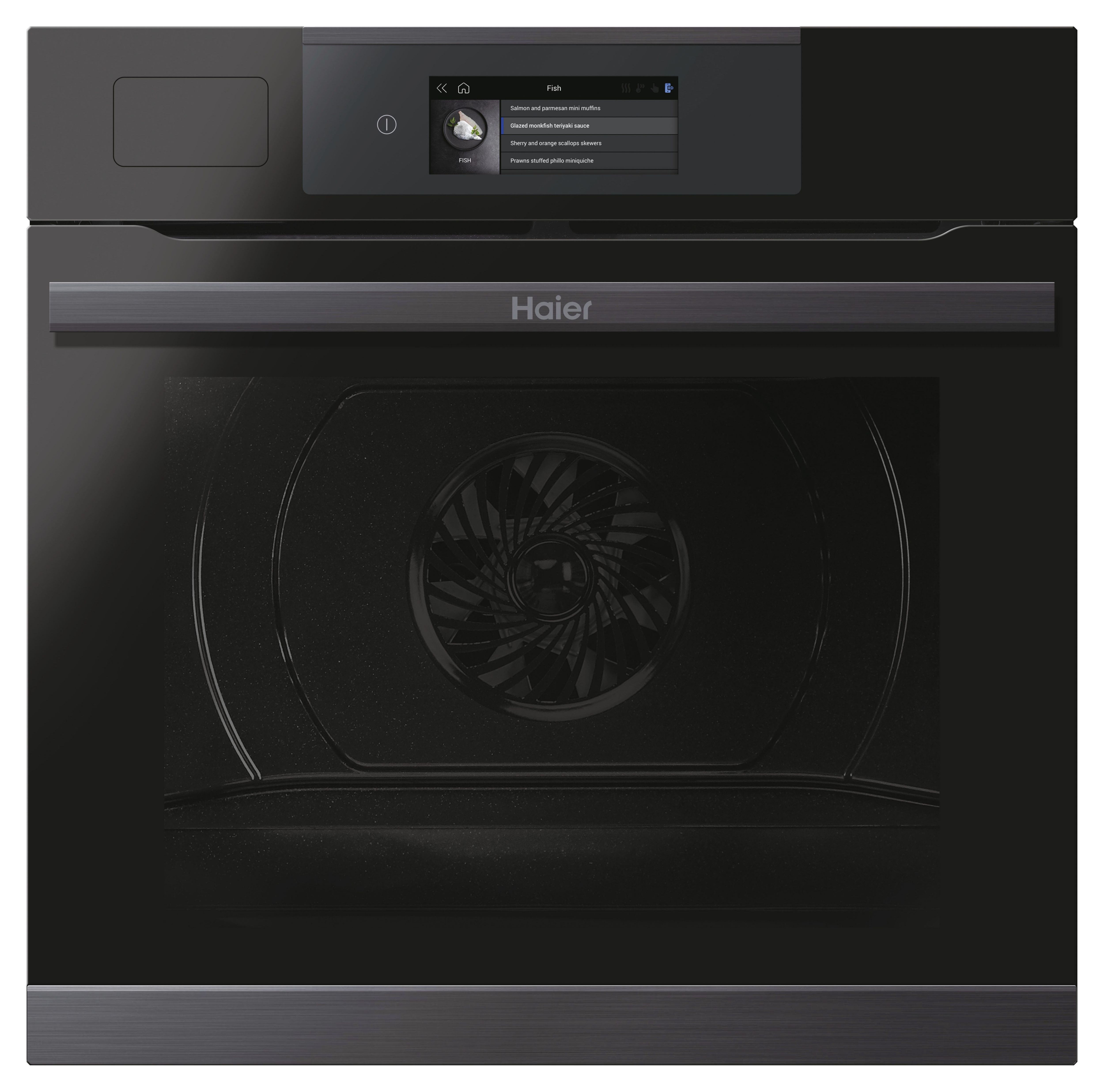Haier Series 4 HWO60SM4TS9BH Built-in Single Electric Oven - Black
