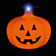 Halloween Pumpkin Battery-powered Orange 10 LED Indoor String lights