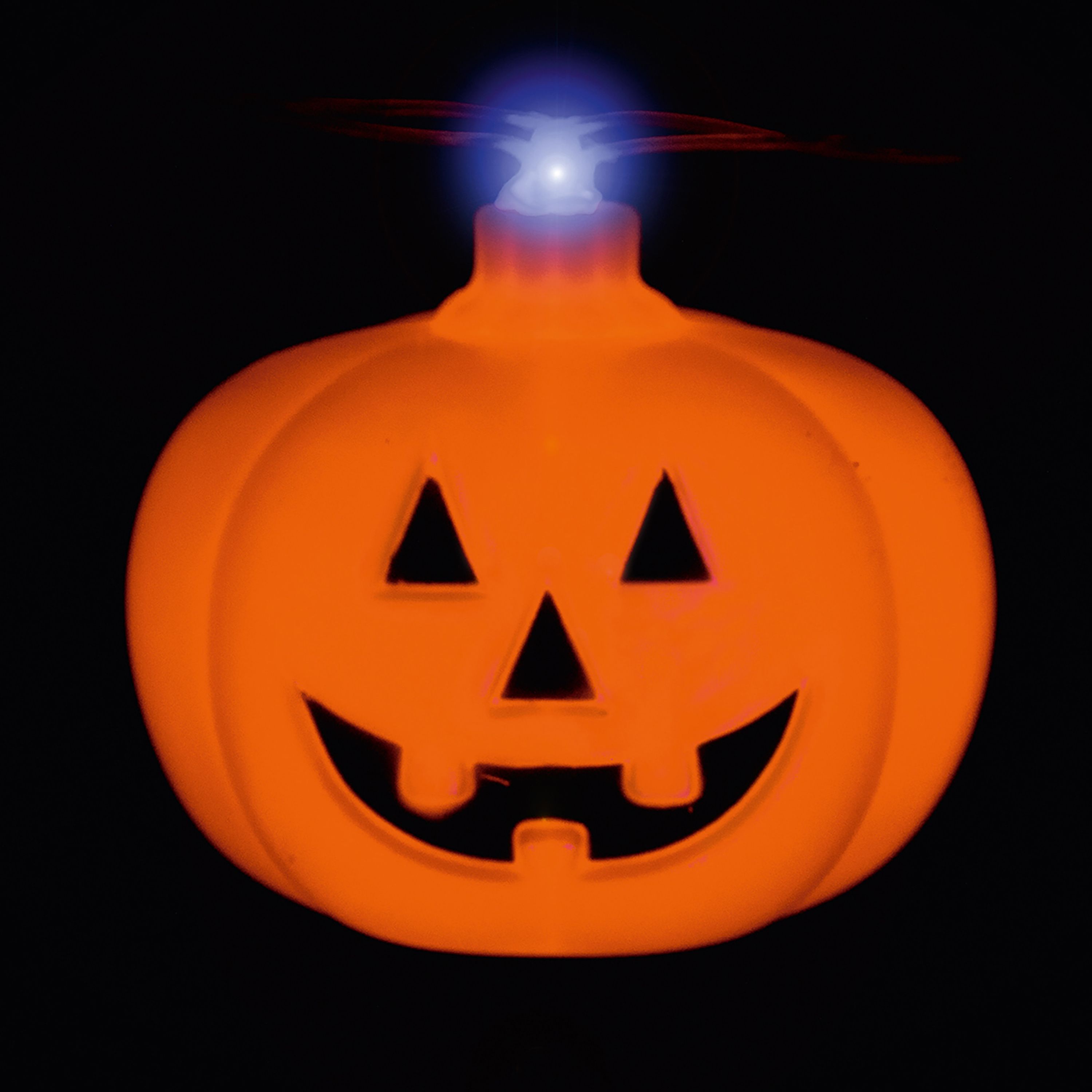 Halloween Pumpkin Battery-powered Orange 10 LED Indoor String lights