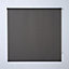 Halo Corded Grey Plain Daylight Roller Blind (W)120cm (L)180cm