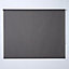 Halo Corded Grey Plain Daylight Roller Blind (W)180cm (L)180cm